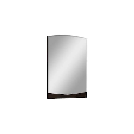 Homeroots 43" Dark Brown Dresser Mirror 329627