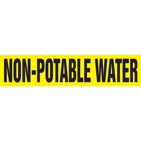 Accuform ASME ANSI PIPE MARKER NONPOTABLE RPK541SSH