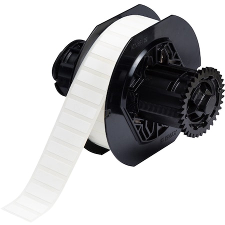 Brady Solvent and Chemical Resistant Polyester Labels 0.313 in H x 1.05 in W 3000/RL B33-213-488