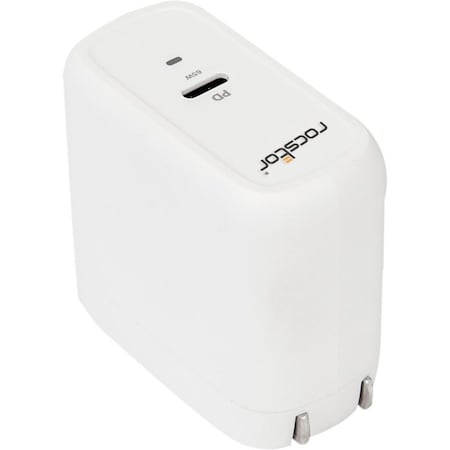 Rocstor 65W Smart USB-C Power AC Adapter Charger Y10A246-W1
