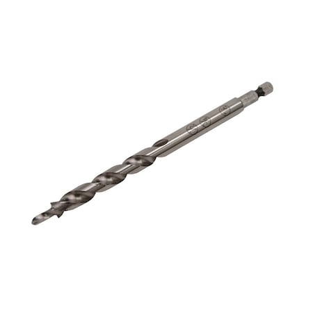 Kreg High Speed Steel Easy-Set Pocket-Hole Drill Bit Hex Shank 1 pc KPHA300