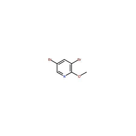 Ak Scientific 3, 5-Dibromo-2-methoxypyridine (25g), CAS 13472-60-1 X9884-25g
