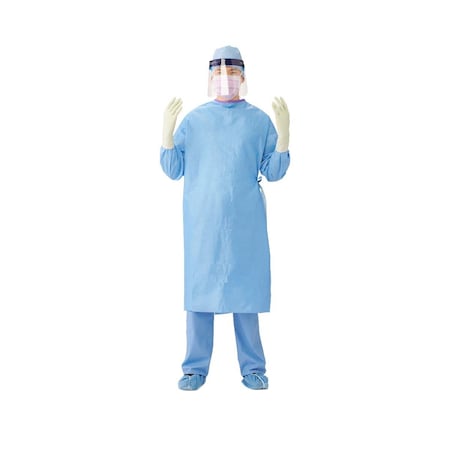 Medline Sirus Nonreinforced Gown with Raglan Sleeves, Sterile, Size XL, 30PK DYNJP2402