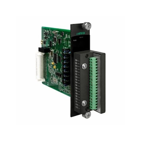 Icp Das 8-channel Thermocouple Input Module with CN-1824M Daughter Board. For use with I-97018/S