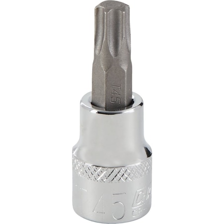 Channellock 3/8'' Drive T45 6-Point Torx Bit Socket 370037