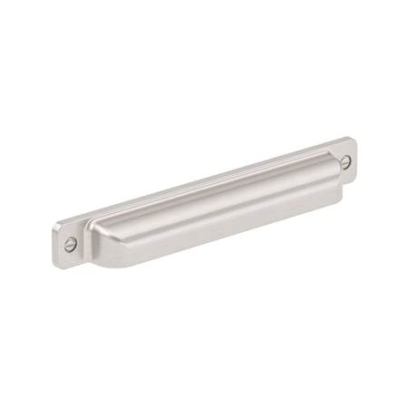 Richelieu Torino Collection 7 9/16-inch (192 mm) Brushed Nickel Transitional Cabinet Cup Pull BP8716192195