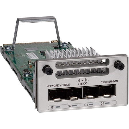 Cisco CATALYST 9300 4 X 1GE NETWORK MODULE, SP C9300-NM-4G=