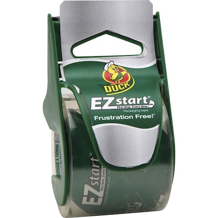 Duck Brand EZ Start Packaging Tape Dispenser, No Color DUC07307