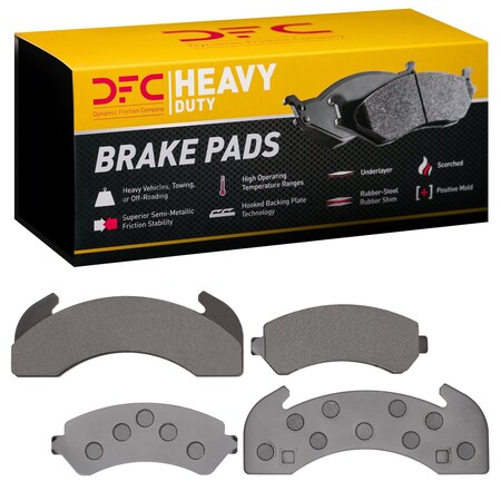 Dfc Heavy Duty, Disc Brake Pad Set, 1214-0225-00