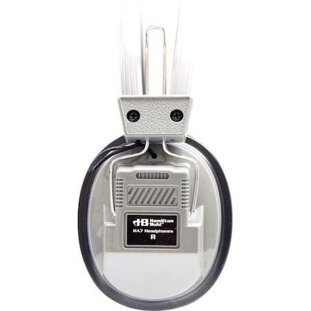 Hamiltonbuhl Hamilton Electronics HA7 SchoolMate Deluxe Stere - Mono Headphone with 1 - 8 in. Plug and 1 - 4 in. Adapter HA7