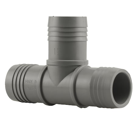 Westlake Pipe & Fittings Boshart Industries 1-1/2 in. Insert X 1-1/2 in. D Insert Polypropylene Tee 1 pk UPPT-15