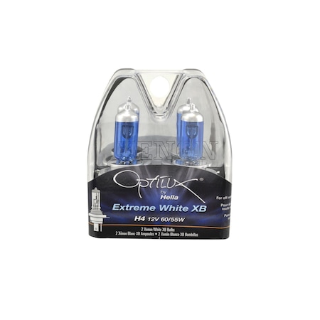 Hella BULB H4/9003 12V 60/55W P43T XEN WHT XB H71071352