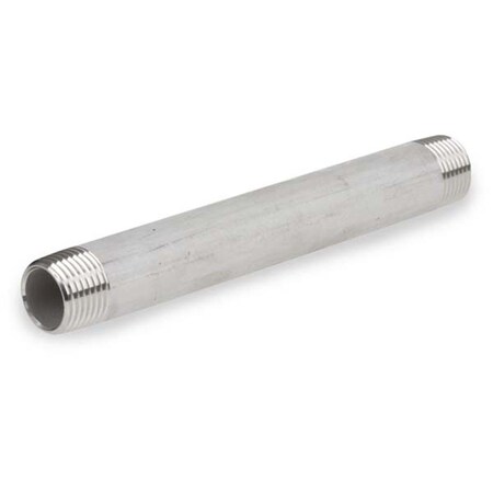 Gizmo 0.5 x 2.5 in. Stainless Steel N Pipe Fitting Nipple Joint GI3266511