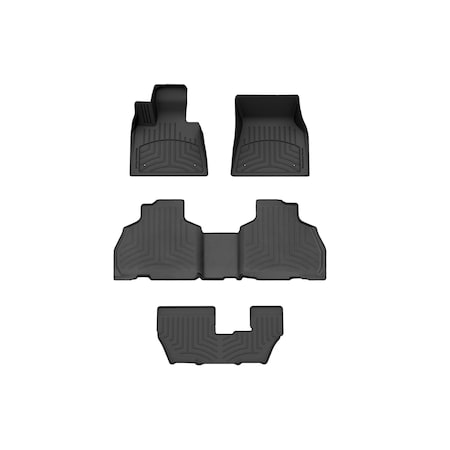 Weathertech Black, Front and Rear and Rear FloorLiner HP 441507-1-3-4IM