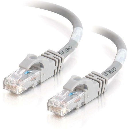 C2G 3FT CAT6 SNAGLESS CROSSOVER UNSHIELDED UTP NETWORK PATCH CABLE - GRAY 27821