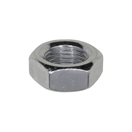 Auveco Jam Hex Nut 1/2-20 - Zinc, 50PK 24115
