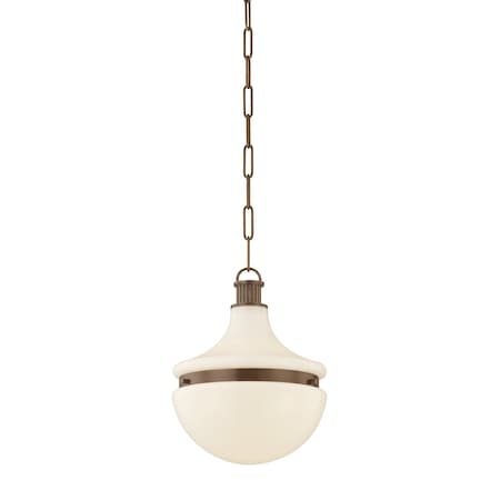 Hudson Valley Lighting Barryville 1 Light Pendant in Historic Bronze Finish 5815-HB