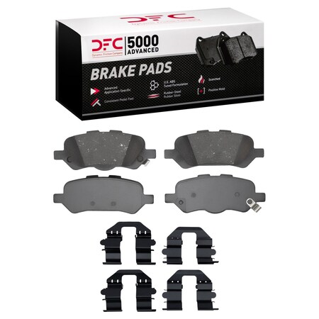 Dfc 5000 Advanced Disc Brake Pad Set, 1551-1402-01