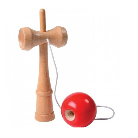 Snag-It Wooden Kendama with Red Ball SN2017128