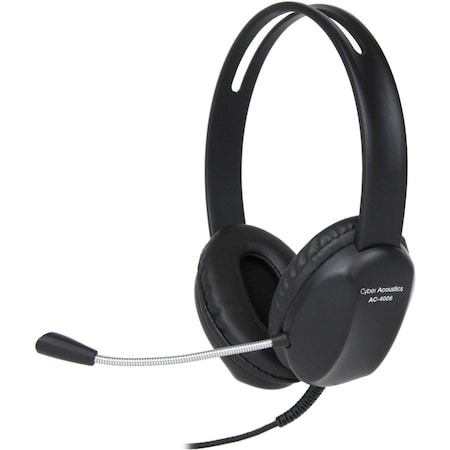 Cyber Acoustics USB Stereo headset braided crd AC-4006