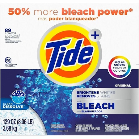 Tide Laundry Detergent, Powder, Original, 2 PK 16667