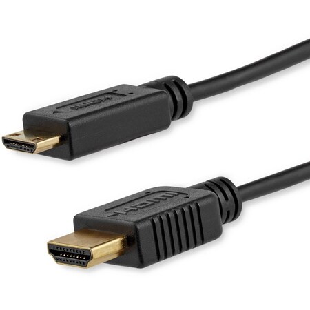 Startech.Com 6ft Mini HDMI to HDMI Cable Adapter 4K HDMIACMM6S