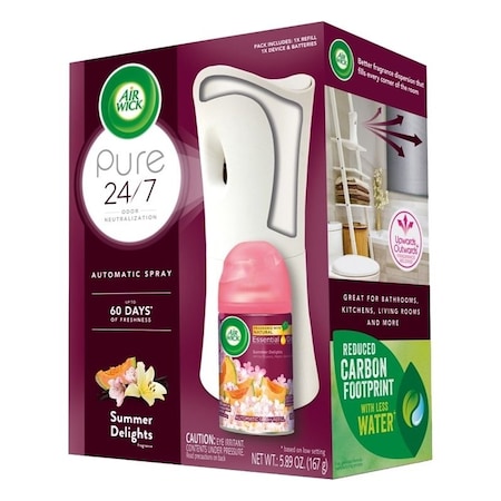 Air Wick 93554 Starter Kit, 6.17 oz Can 92944