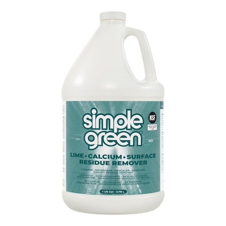 Simple Green Calcium and Lime Remover, 1 gal, Unscented 1710200600128