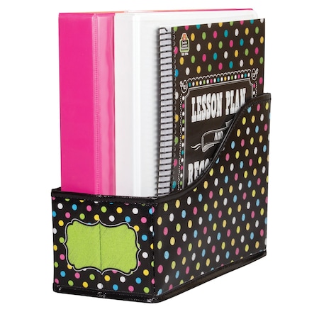 Teacher Created Resources Chalkboard Brights Book Bin, 5"W x 8"H x 11"D 20784