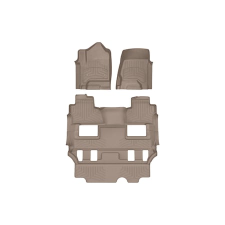 Weathertech Tan, Front and Rear FloorLiner HP 45607-1-7IM