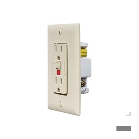 Rv Designer IVORY DUAL GFCI OUTLET W/COVER-PLATE S803