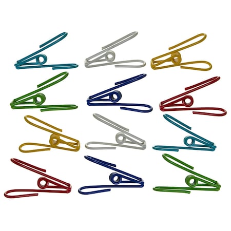 Progress Int KITCHEN SUPPLIES RV Kitchen Wire Clips 212 Inch Length x 112 Inch Wide Assorted Colors Set Of GT-6012
