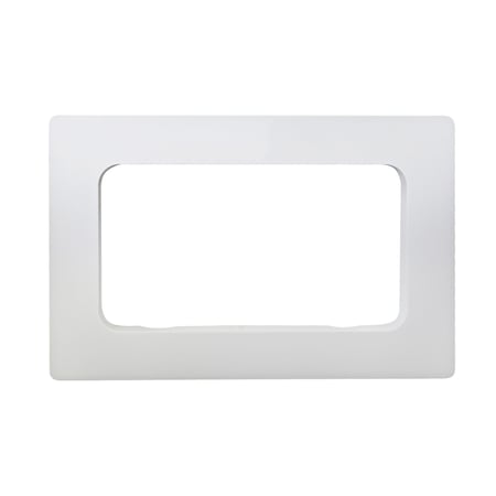 Everflow Washing Machine Outlet Box Faceplate Replacement; White ABS SB300-1
