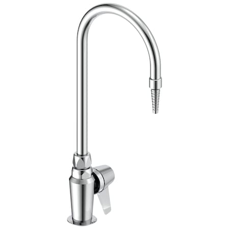 Delta Commercial W66 Series Single Handle Water Single Handle Deck-Mount Water Faucet In Chrome W6601-C