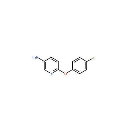 Ak Scientific 6-(4-Fluorophenoxy)pyridin-3-amine (10g), CAS 143071-78-7 2968AL-10g