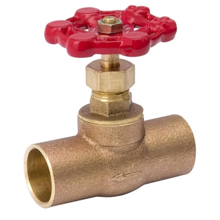 B&K Industries B And K Industries  .75 in. CXC Low Lead Low Pressure Stop Valve 105-504NL
