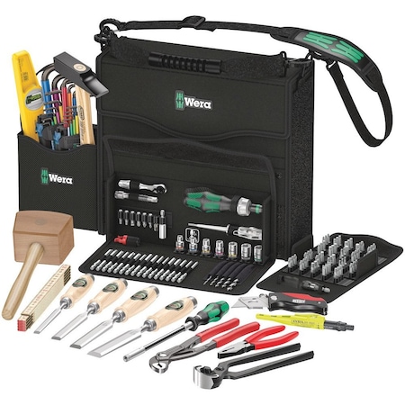 Wera Wera 2go H 1 tool set for wood applications, 134 pieces 5134011001