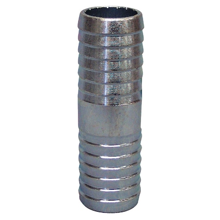 Merrill 1/2'' x 1/2'' Barb Insert Galvanized Coupling SCP50