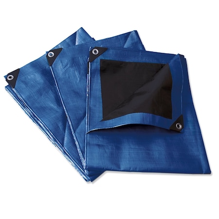 Surtek 3 m x 4 m Tarp, Blue LR3X4A