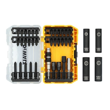 Dewalt IMPACT READY(R) Screwdriving Bit Sets with ToughCase(R)+ System DW2169