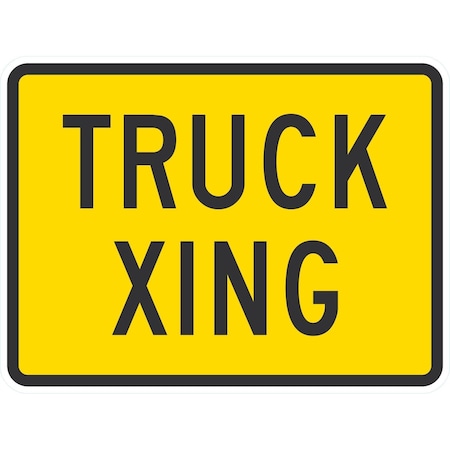 Lyle Truck Xing, 24x18, Engineer Grade, Yellow G-11976-EG_24x18