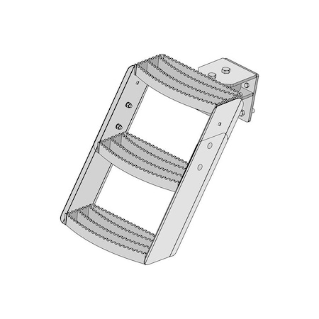 K&M Mfg Step Kit for International Harvester 06-66 Hiniker Series 3-Step Unit Original Color 3303