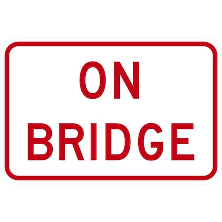 Lyle On Bridge, 30x24, High Intensity Prismatic, White G-14860-HI_30x24