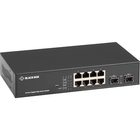 Black Box BLACK BOX Ethernet Switch 8-Port Gigabit Managed Web LGB710A