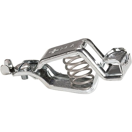 Gardner Bender Charger Clip, Steel Contact, Silver Insulation 14-550