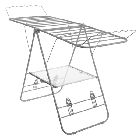 Everyday Home Clothes Drying Rack Indoor/Outdoor Portable Rack for Clothing, Towels, Shoes Collapsible Stand 82-CRAF10-BSS