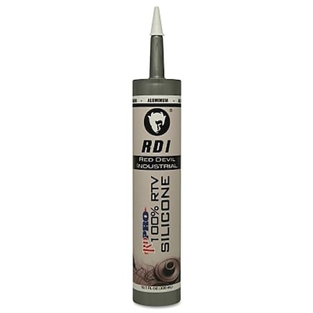 Red Devil 100% Silicone Architectural Grade RTV Sealant, 9.8 fl oz Cartridge, Gray, 12PK 630-0816/5I