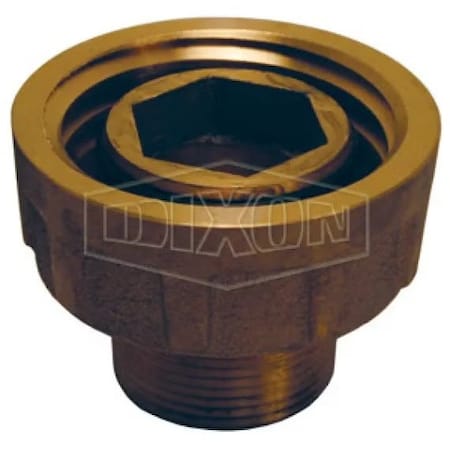 Dixon Ball Nozzle Swivel Nut, For Use with BL062 and BL064 Bulk Delivery Nozzle, Bronze BL005