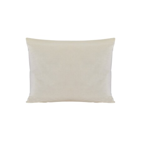 Homeroots Cotton Wool Hypoallergenic Queen Size Bed Pillow 551578