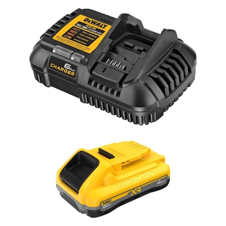 Dewalt Battery Kit, 4 Ah, Li-Ion DCB2104C